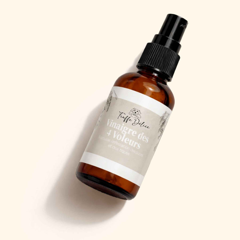 Vinaigre des 4 voleurs - Antiparasitaire chien