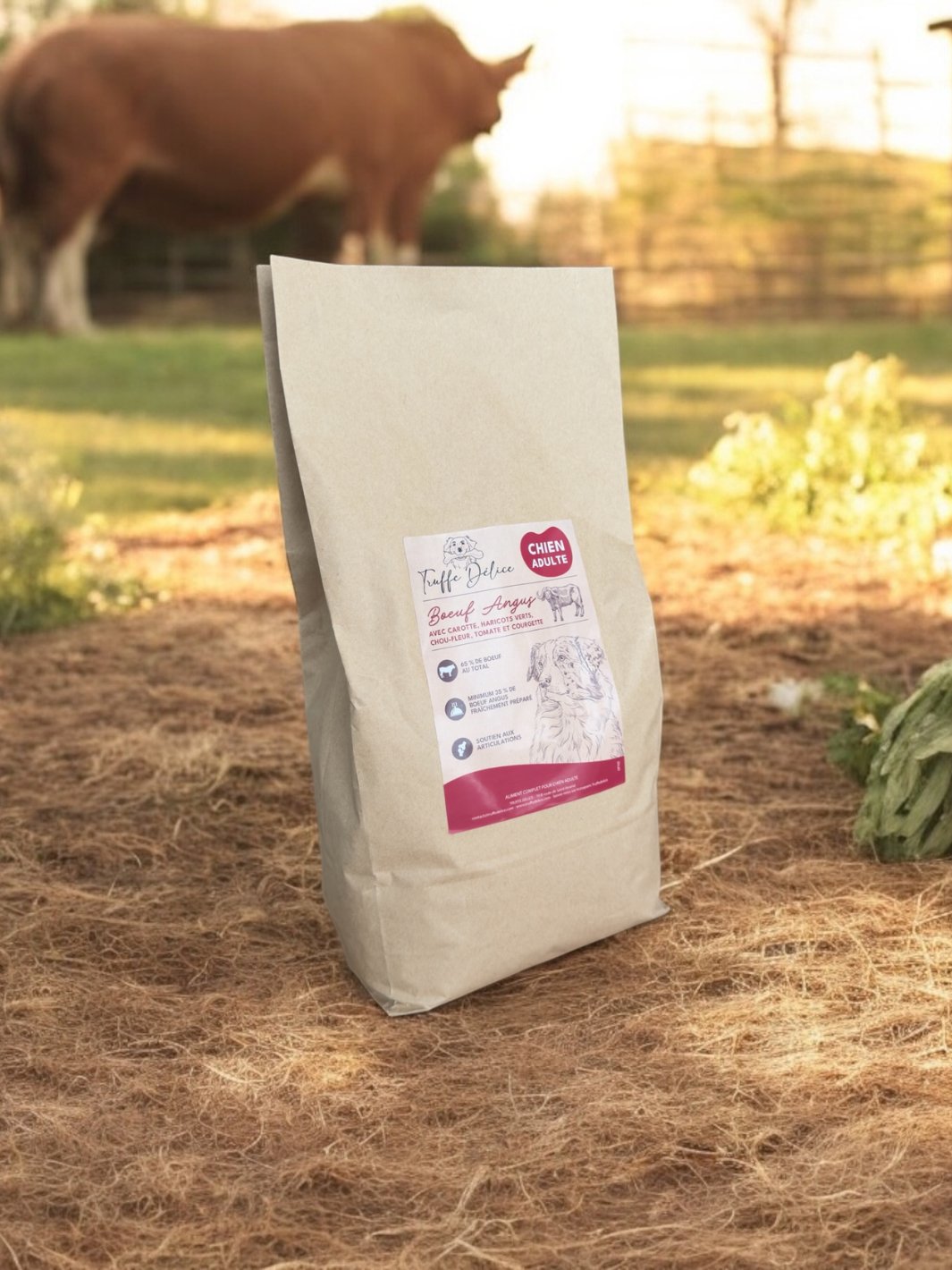 Croquettes chien adulte - Bœuf Angus - #friandise_naturelle_pour_chien# - TRUFFE DÉLICE