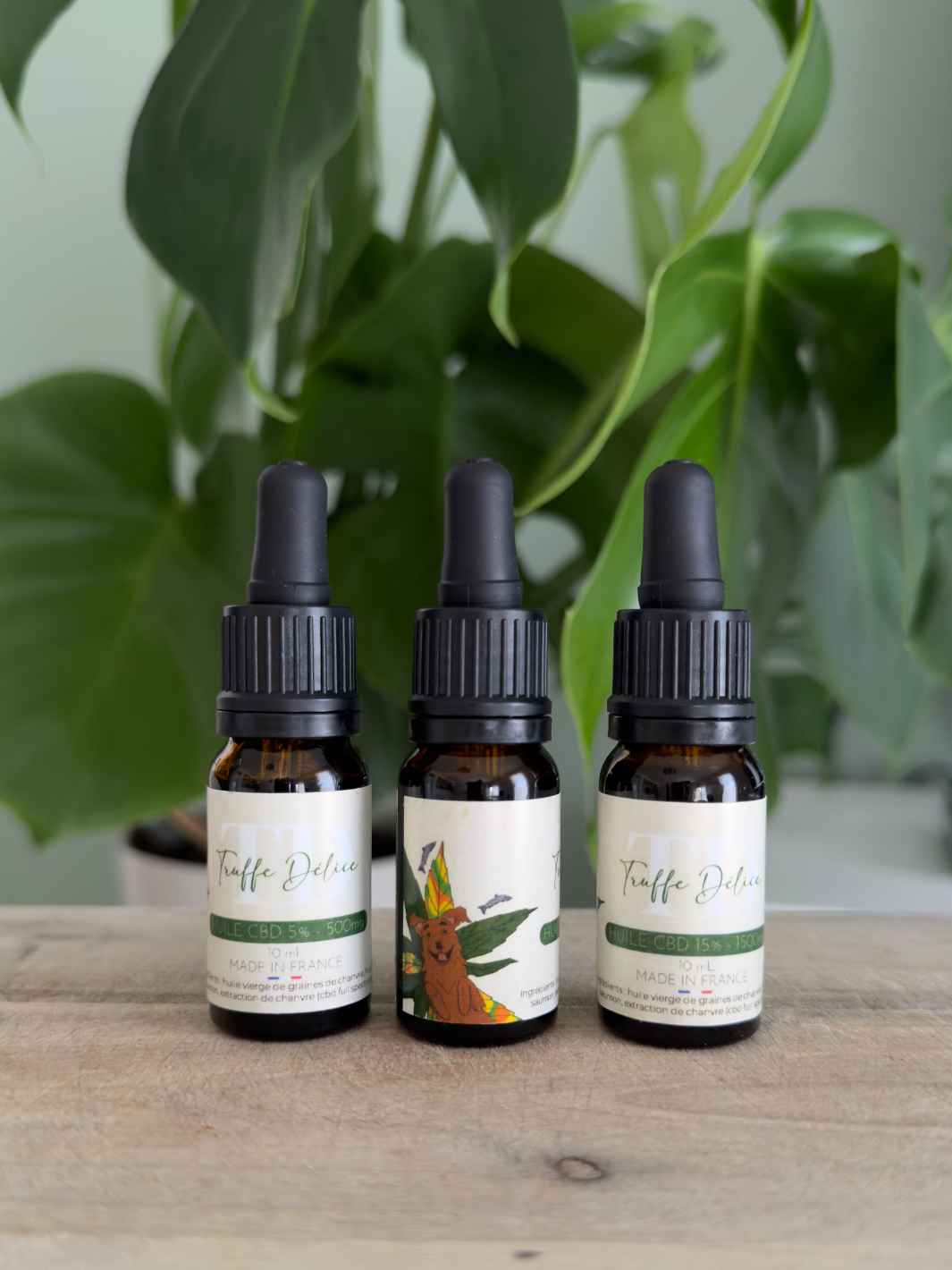Huile CBD chien - #friandise_naturelle_pour_chien# - Truffe delice