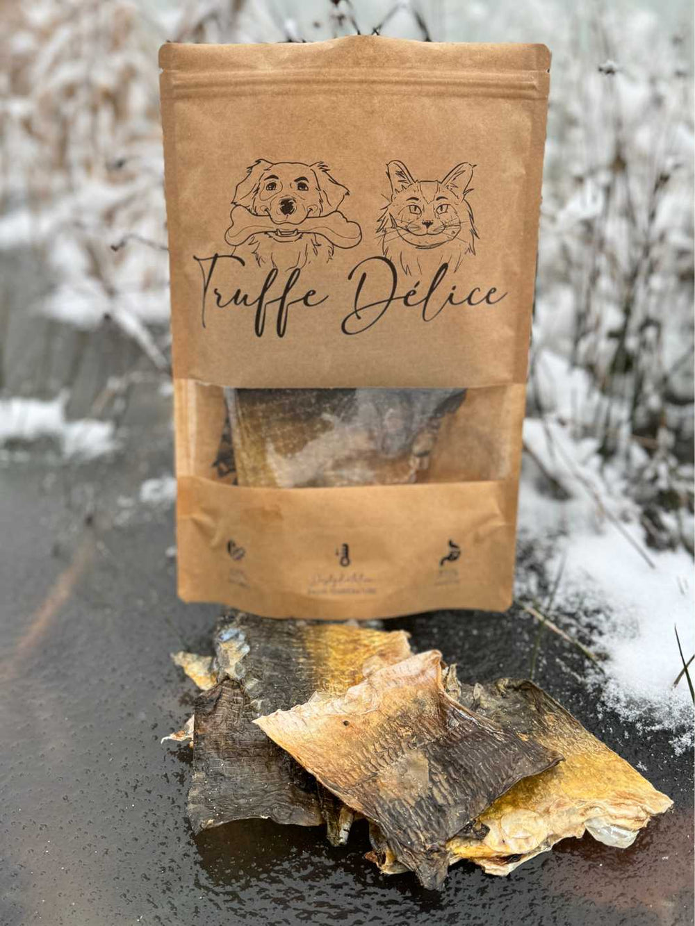 Chips de carpe - #friandise_naturelle_pour_chien# - Truffe delice