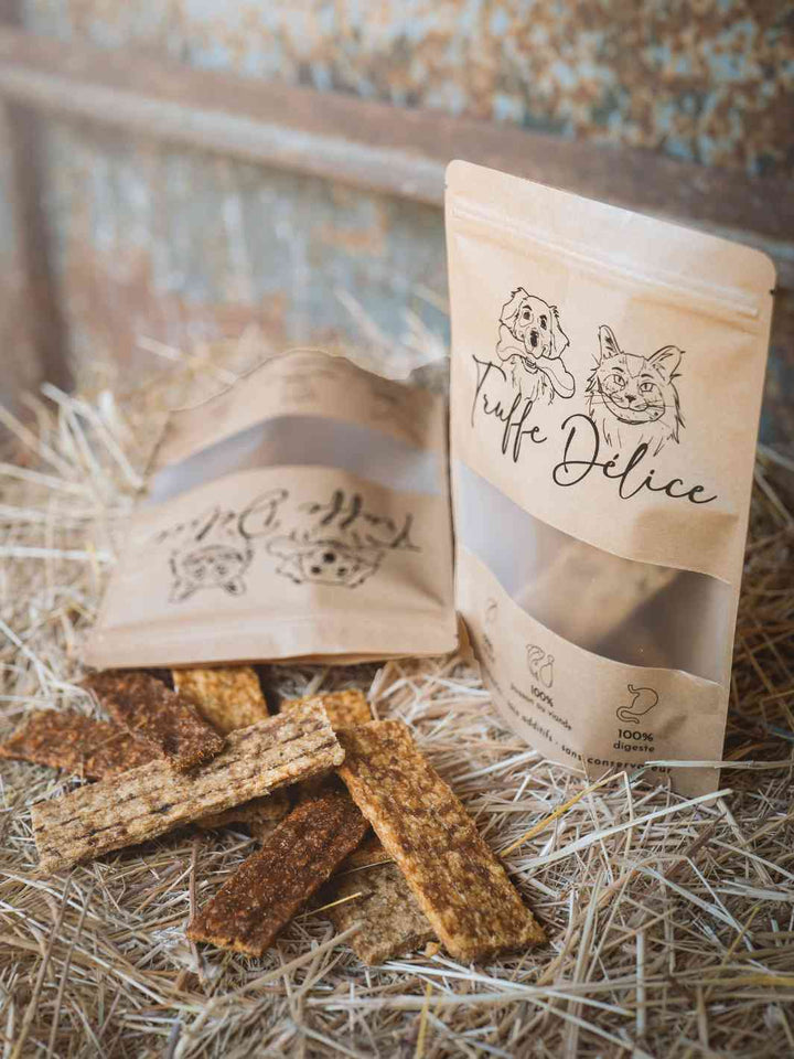 Lamelles de canard - #friandise_naturelle_pour_chien# - Truffe delice