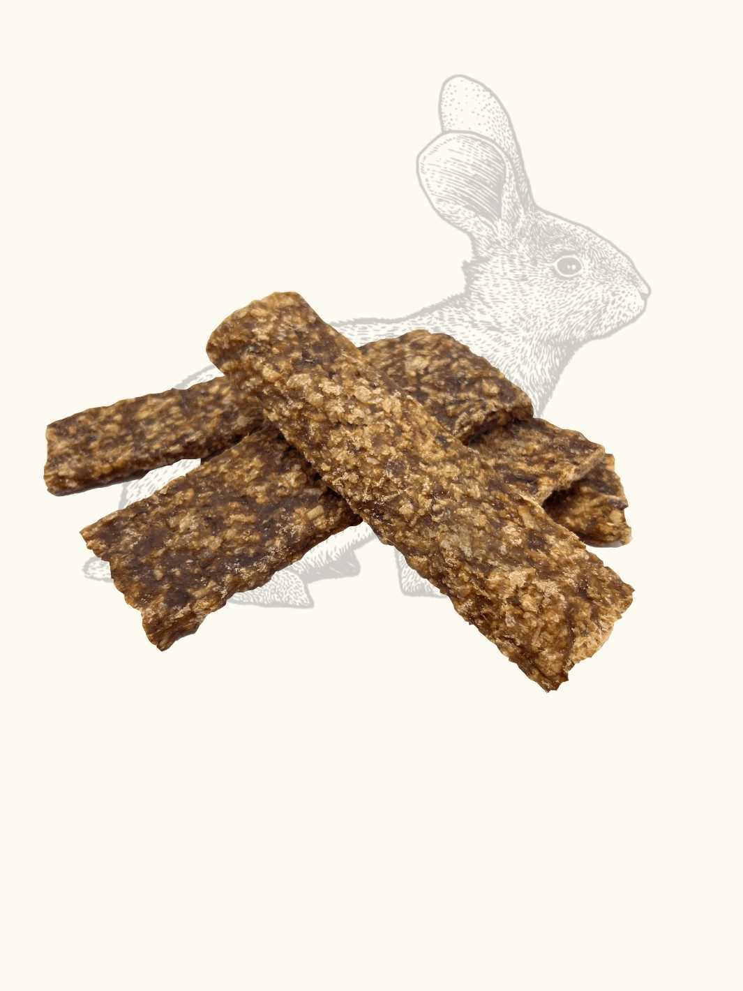 Lamelles de lapin - #friandise_naturelle_pour_chien# - Truffe delice