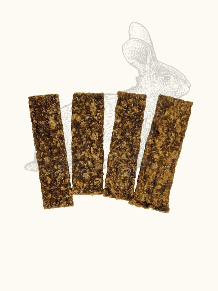 Lamelles de lapin - #friandise_naturelle_pour_chien# - Truffe delice