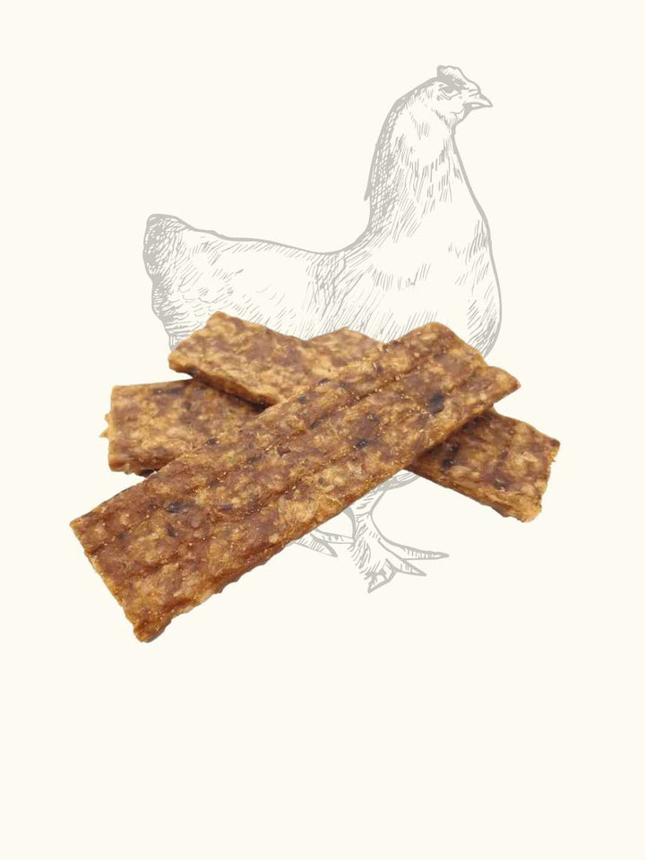 Lamelles de poulet - #friandise_naturelle_pour_chien# - Truffe delice
