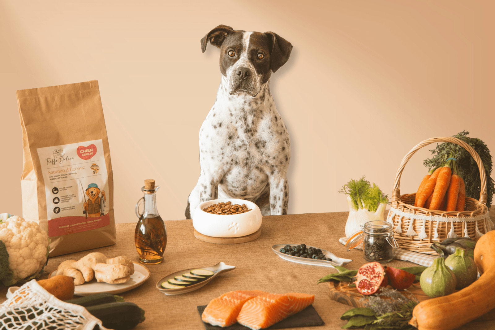 Croquettes chien adulte - TRUFFE DÉLICE