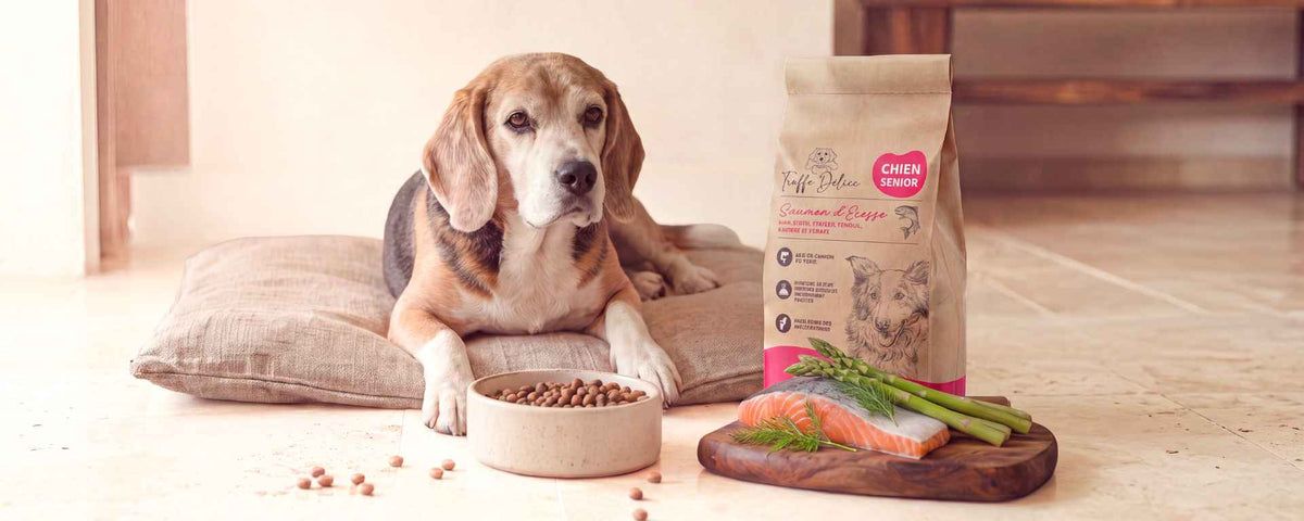 Croquettes pour chiens senior - TRUFFE DÉLICE