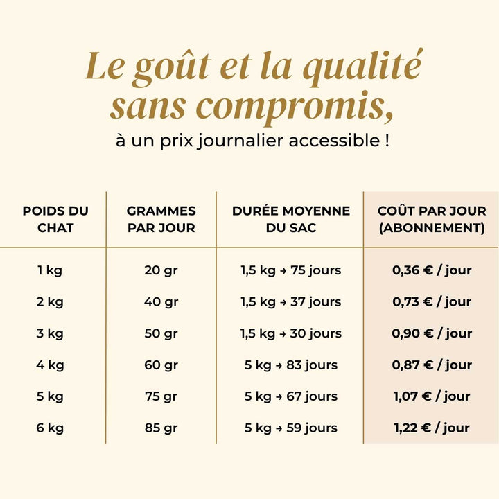Croquettes Chat Adulte – Dinde & Poulet