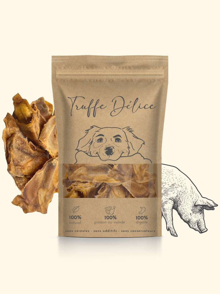 Chips d'oreilles de porc