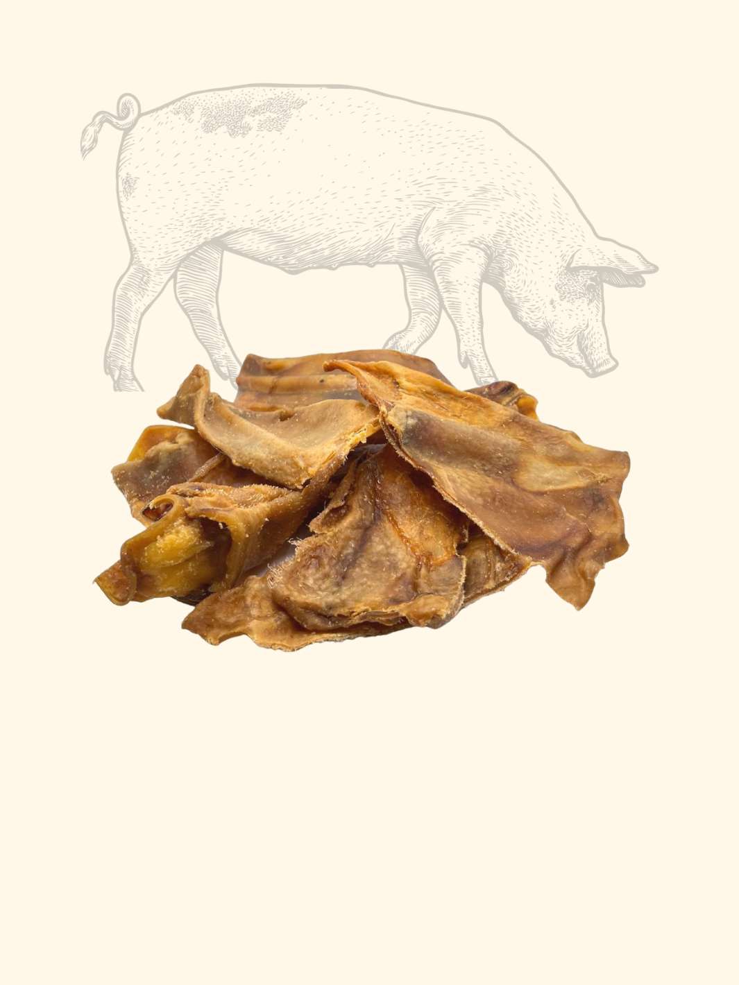 Chips d'oreilles de porc