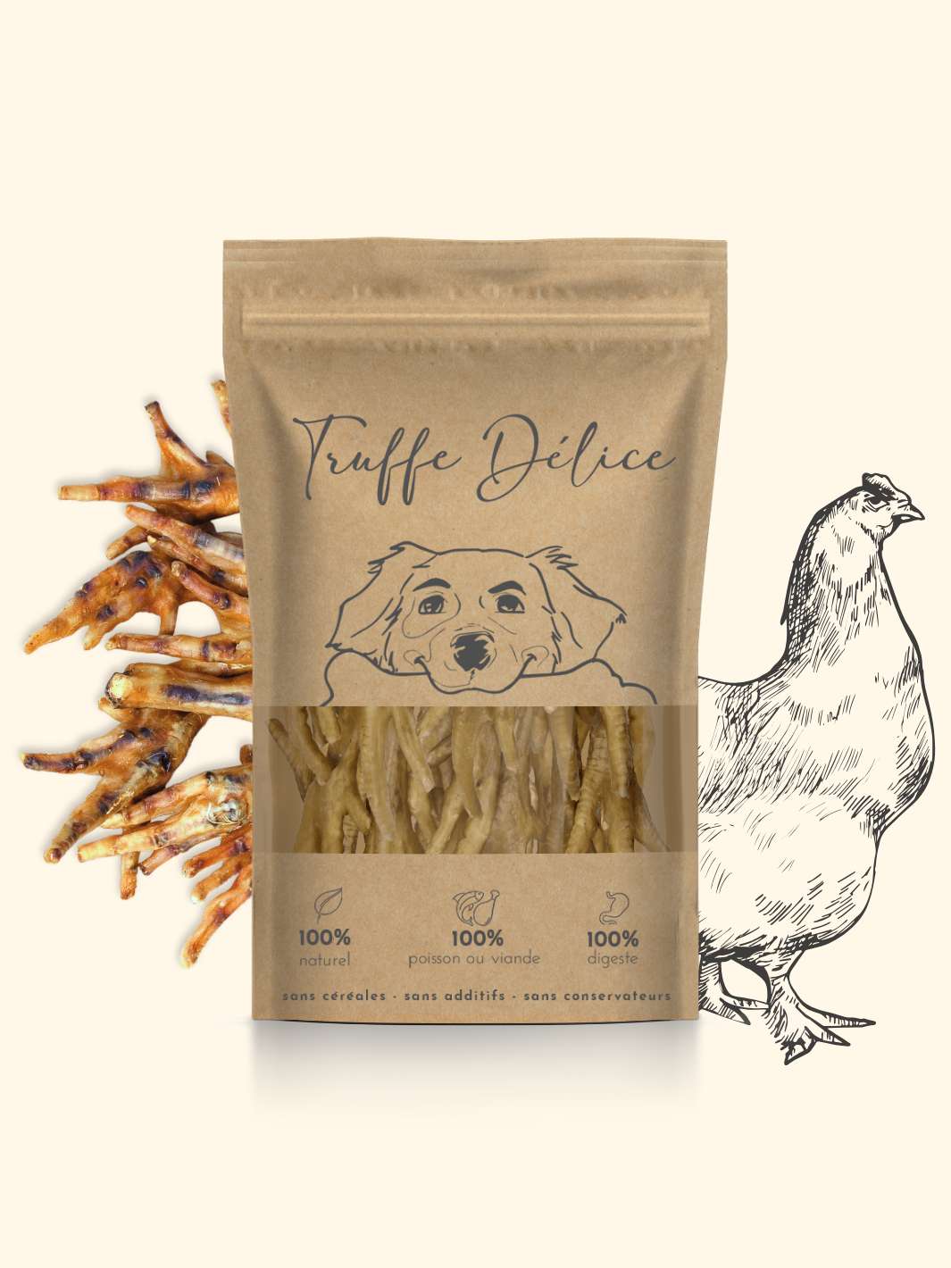 Pattes de poulet
