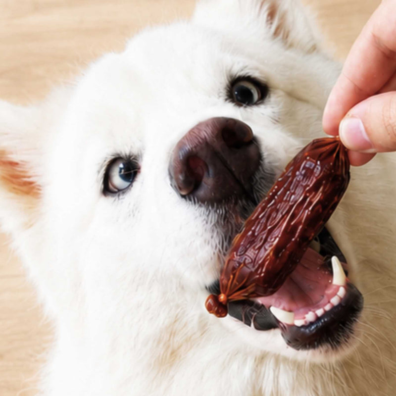 Saucisses chien cerf