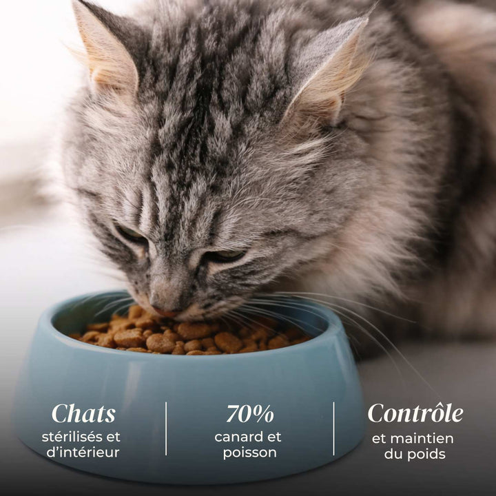 Croquettes Chat Adulte – Canard & Sardines
