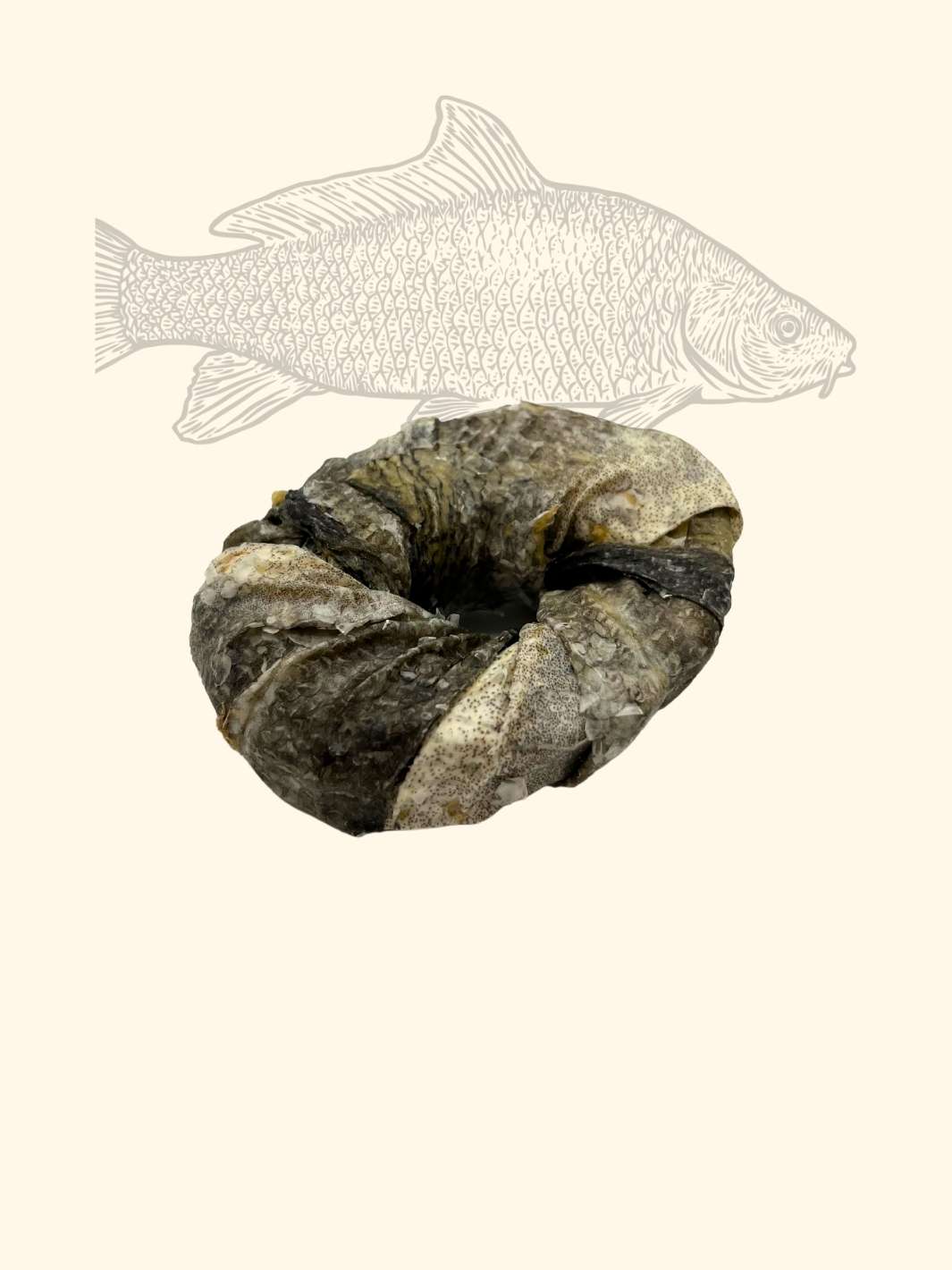 Anneaux de peaux de morue - friandise_naturelle_pour_chien - TRUFFE DÉLICE