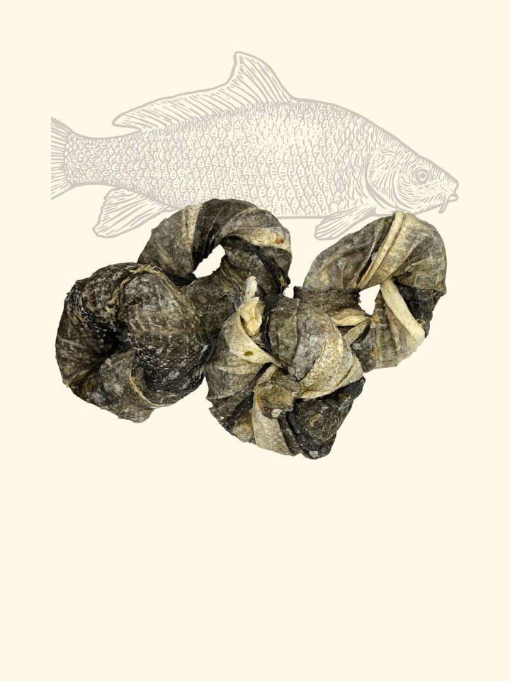 Anneaux de peaux de morue - friandise_naturelle_pour_chien - TRUFFE DÉLICE