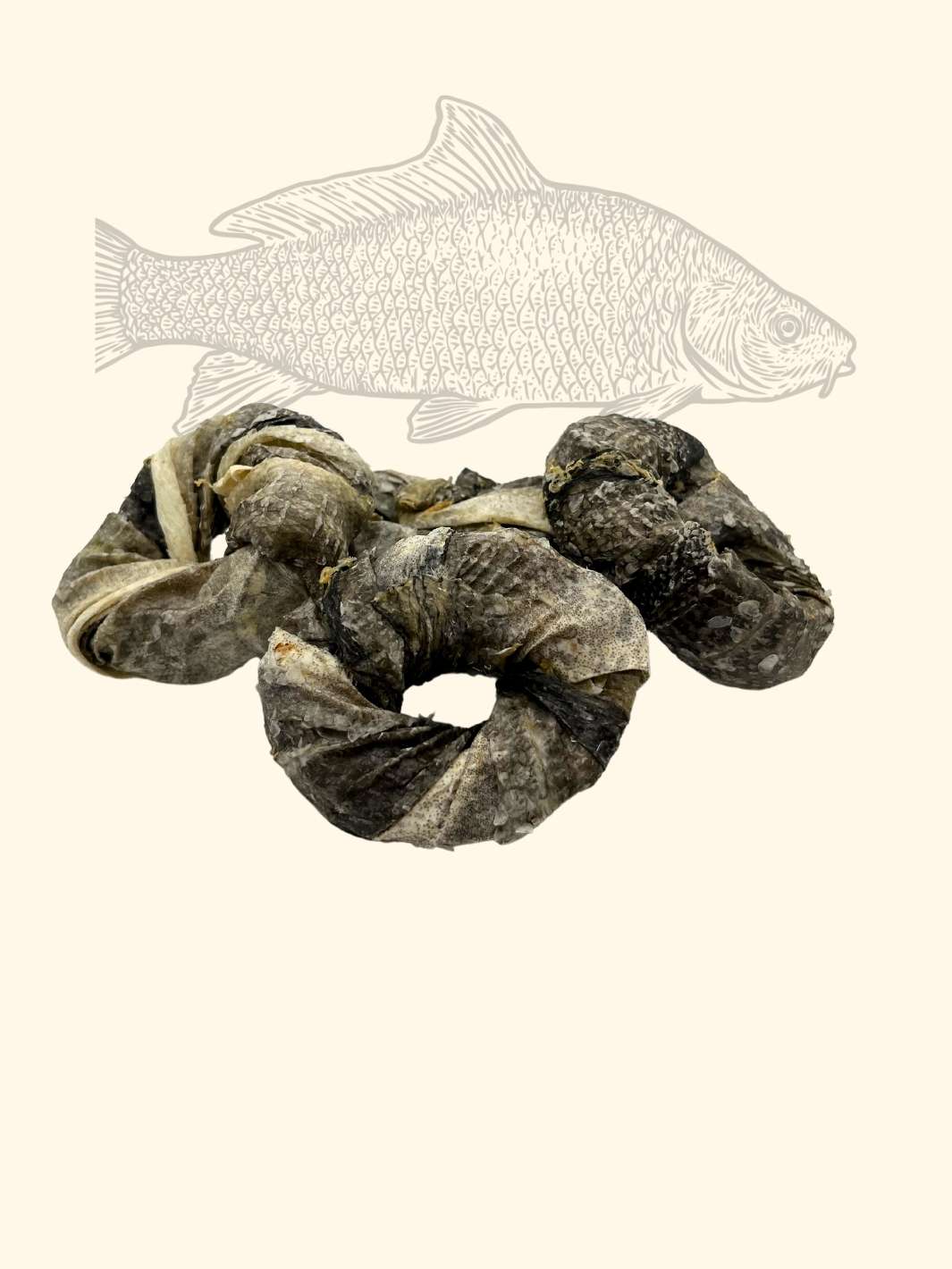 Anneaux de peaux de morue - friandise_naturelle_pour_chien - TRUFFE DÉLICE