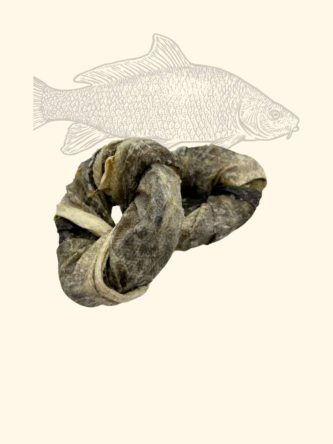 Anneaux de peaux de morue - friandise_naturelle_pour_chien - TRUFFE DÉLICE