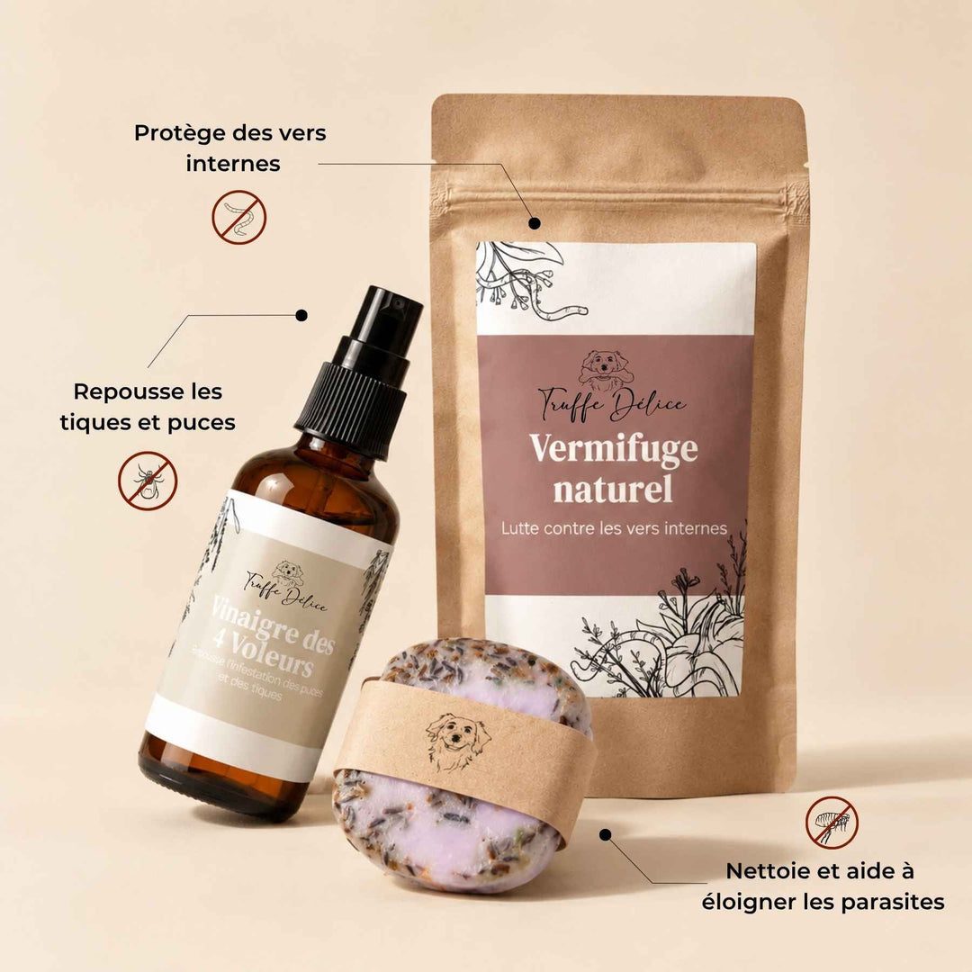 Antiparasitaire chien - friandise_naturelle_pour_chien - TRUFFE DÉLICE