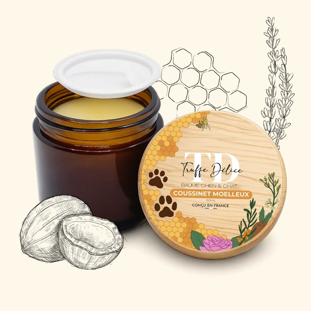 Baume coussinets moelleux - friandise_naturelle_pour_chien - TRUFFE DÉLICE
