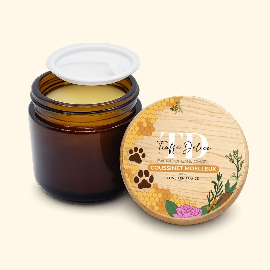 Baume coussinets moelleux - friandise_naturelle_pour_chien - TRUFFE DÉLICE