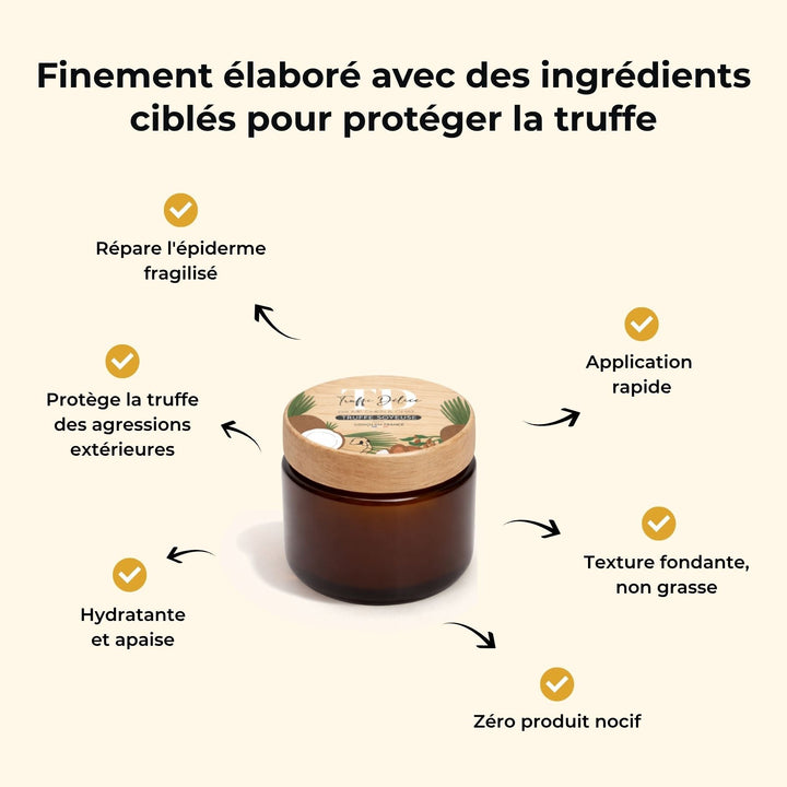 Baume truffe soyeuse - friandise_naturelle_pour_chien - TRUFFE DÉLICE
