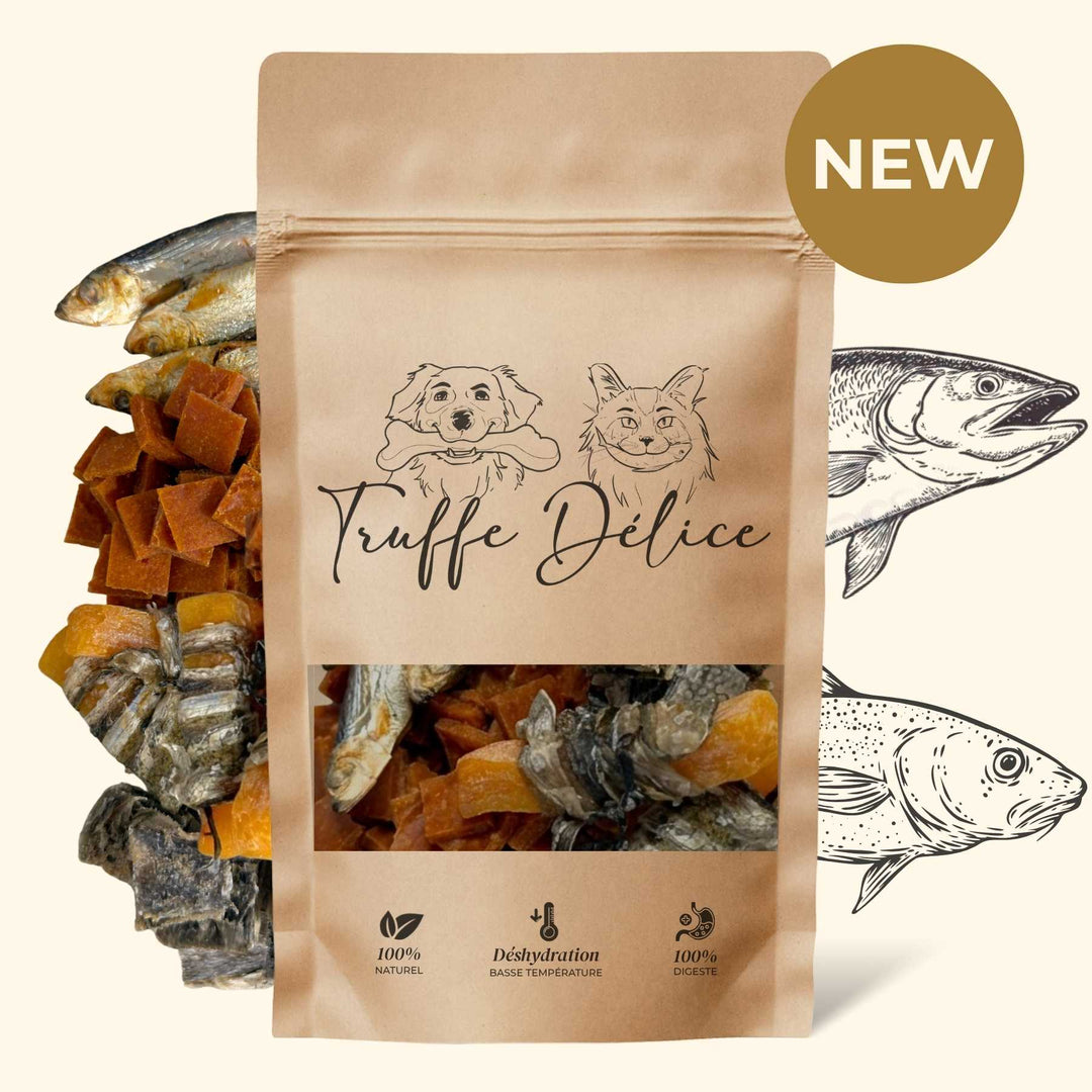 Bouchées de la mer - friandise_naturelle_pour_chien - TRUFFE DÉLICE