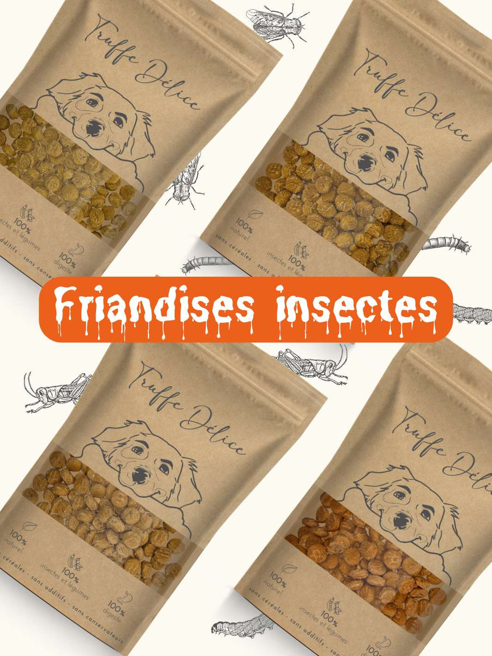 Box halloween - Chien - #friandise_naturelle_pour_chien# - TRUFFE DÉLICE