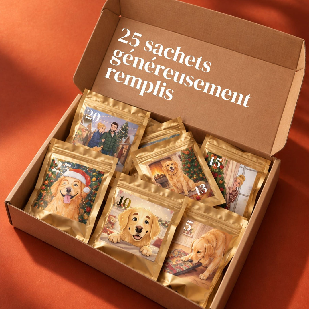 Calendrier de l’Avent pour Chien et Chat - #friandise_naturelle_pour_chien# - TRUFFE DÉLICE