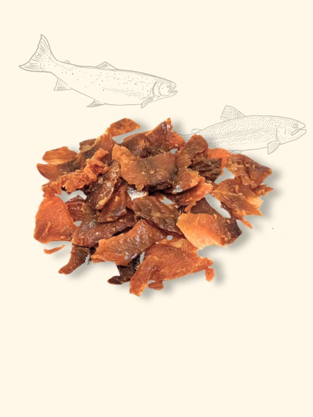 Chair fondante saumon et truite - friandise_naturelle_pour_chien - TRUFFE DÉLICE