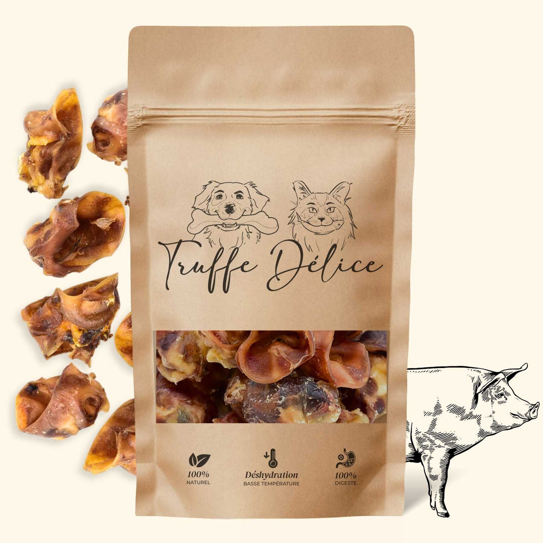 Chips de cochon - friandise_naturelle_pour_chien - TRUFFE DÉLICE
