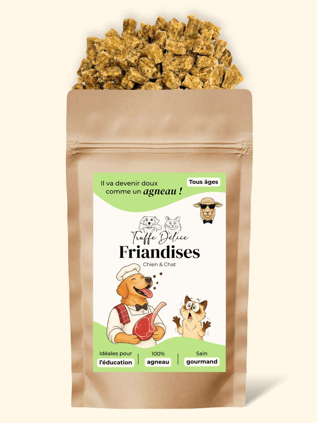 Coffret d'éducation fermier - friandise_naturelle_pour_chien - TRUFFE DÉLICE