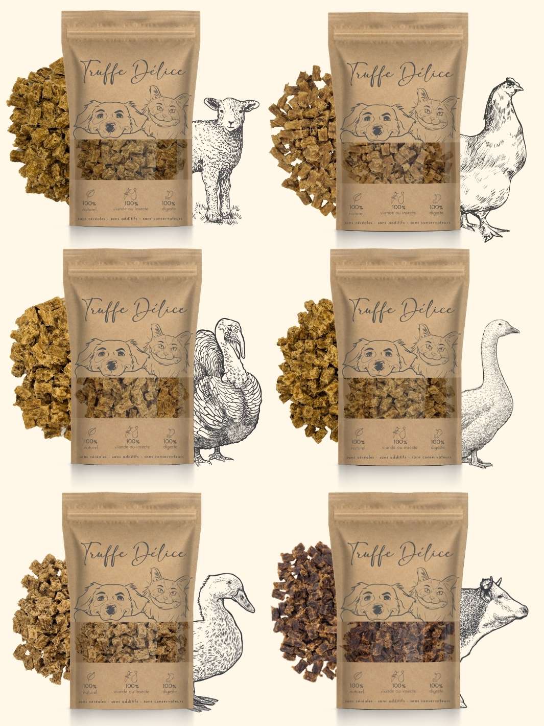 Coffret d'éducation fermier - friandise_naturelle_pour_chien - TRUFFE DÉLICE