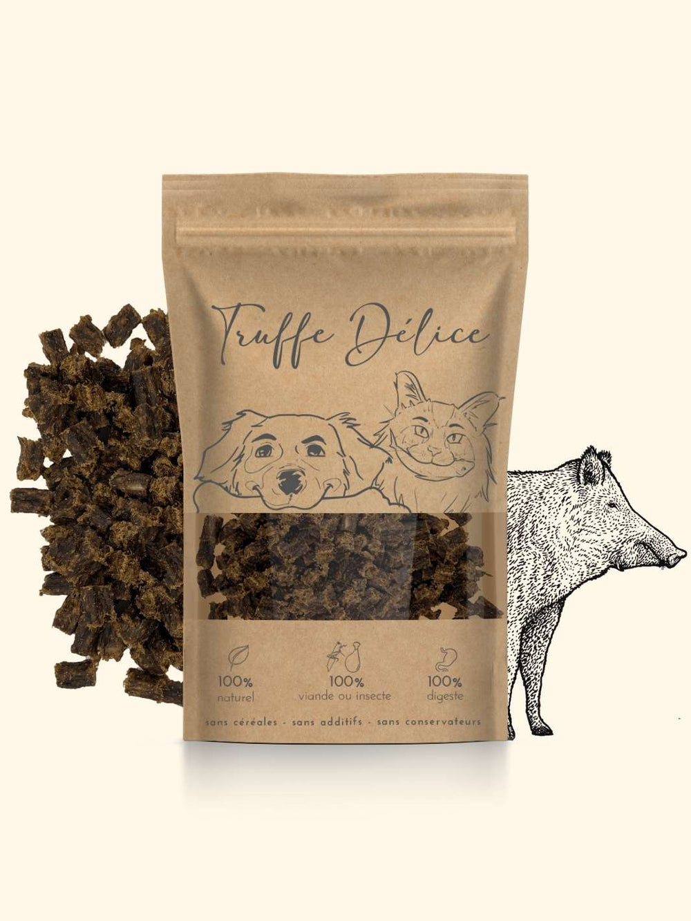 Coffret d'éducation gibier - friandise_naturelle_pour_chien - TRUFFE DÉLICE