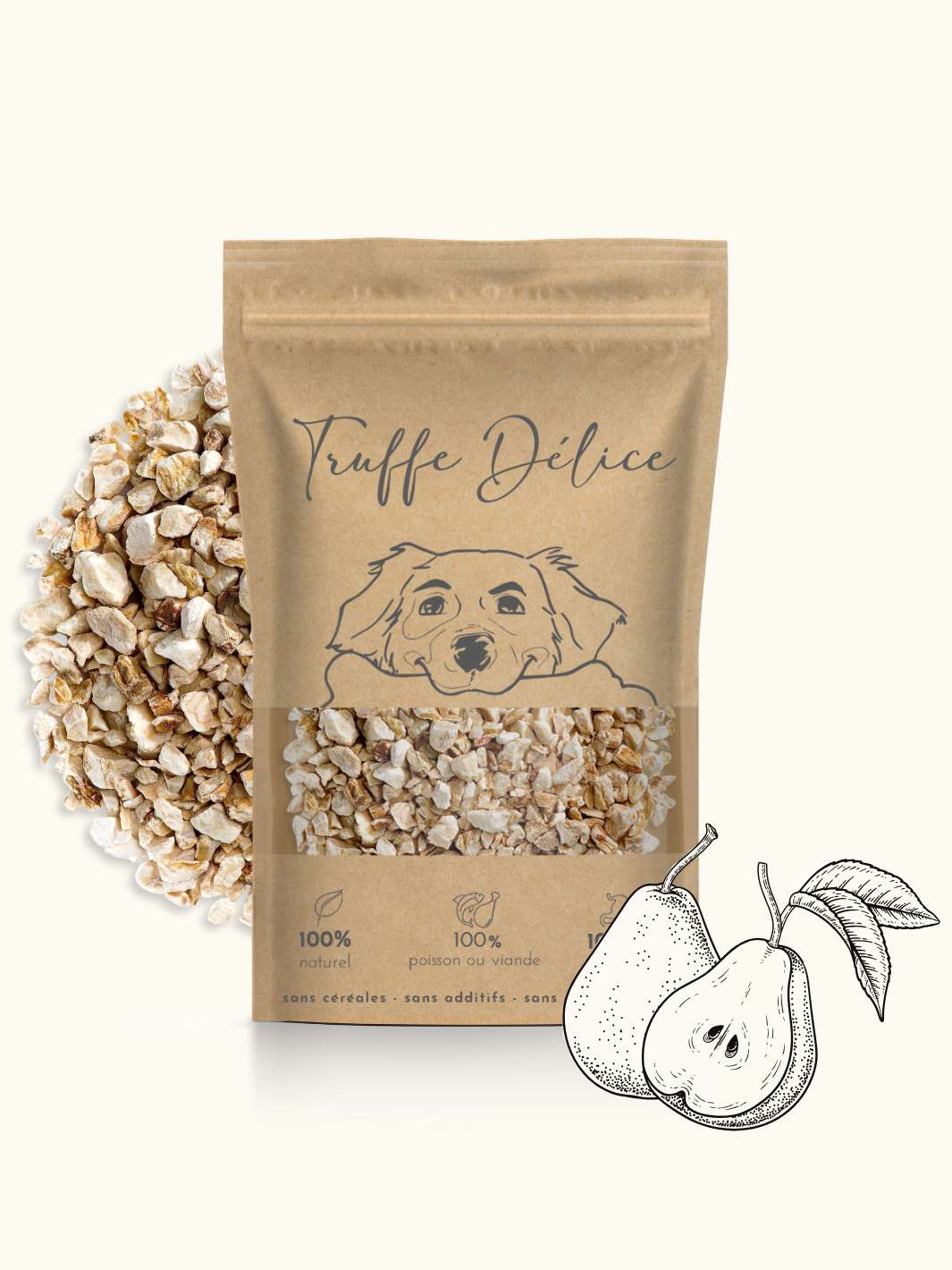 Coffret fruité - #friandise_naturelle_pour_chien# - TRUFFE DÉLICE