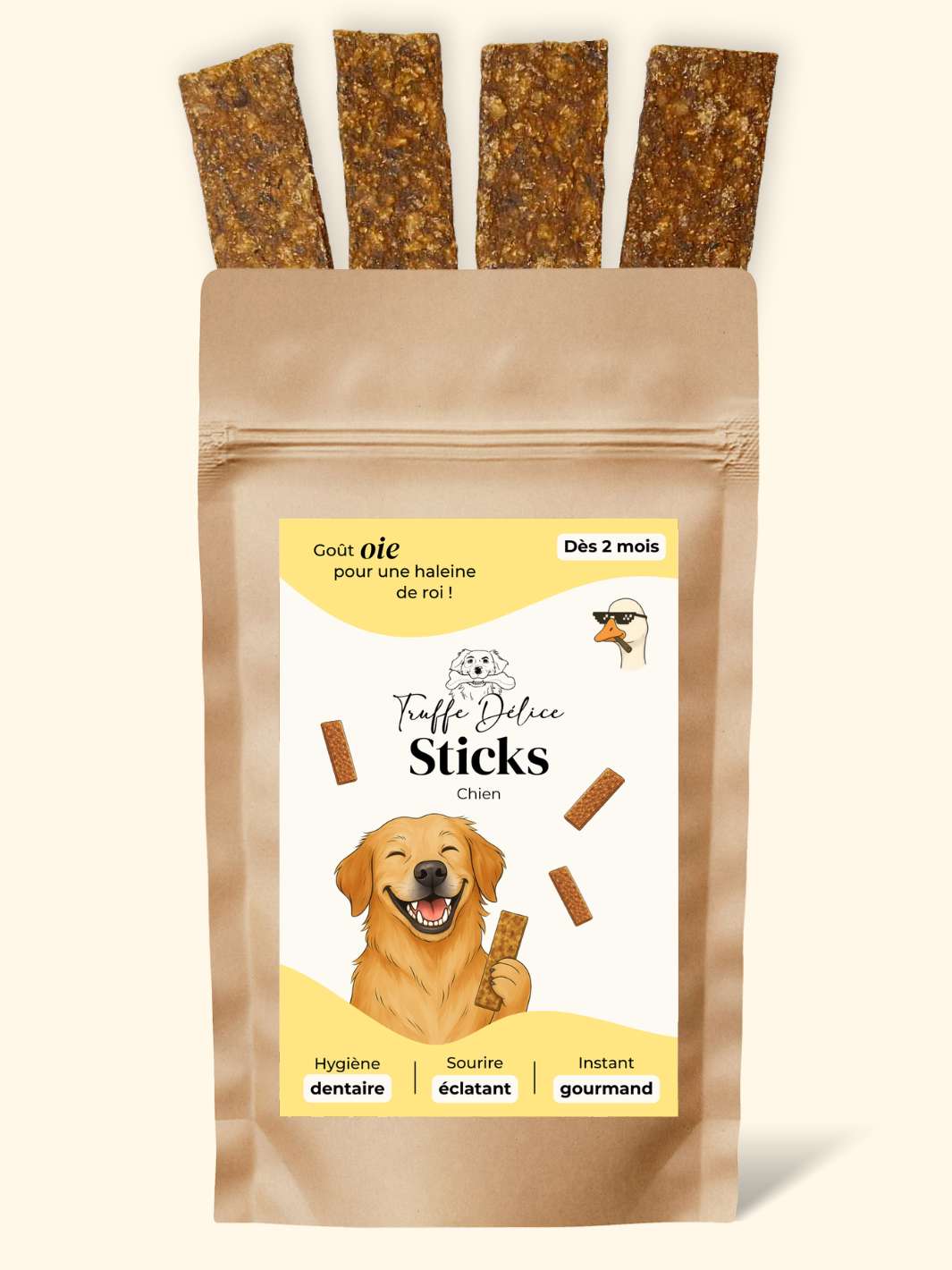 Coffret sticks dentaire - friandise_naturelle_pour_chien - TRUFFE DÉLICE