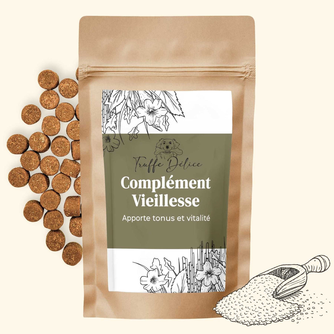 Complément vieillesse chien - friandise_naturelle_pour_chien - TRUFFE DÉLICE