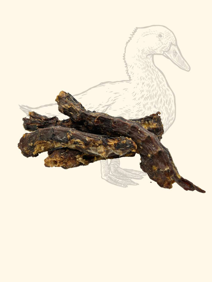 Cous de canard - friandise_naturelle_pour_chien - TRUFFE DÉLICE