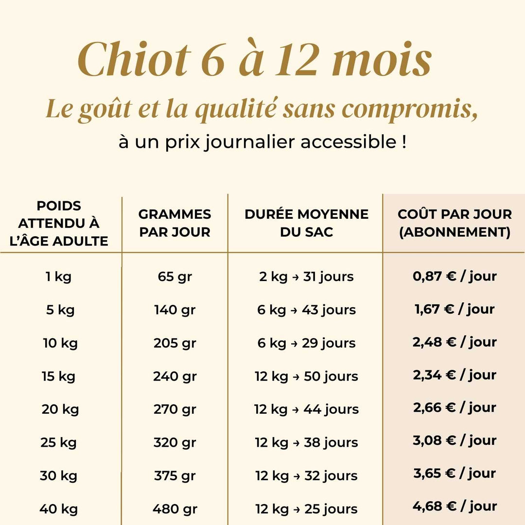 Croquettes chiot - Saumon d'Écosse - friandise_naturelle_pour_chien - TRUFFE DÉLICE