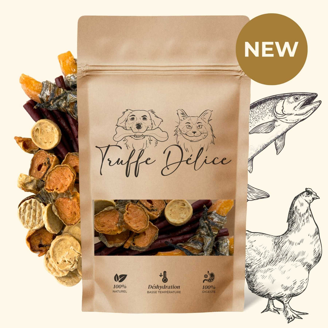 Délices terre mer - friandise_naturelle_pour_chien - TRUFFE DÉLICE