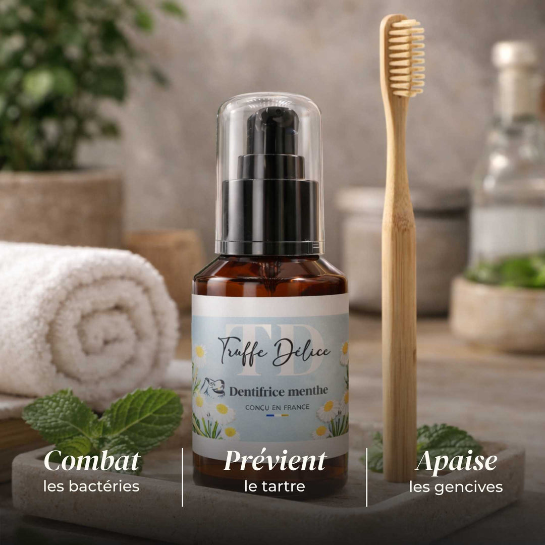 Dentifrice chien - friandise_naturelle_pour_chien - TRUFFE DÉLICE