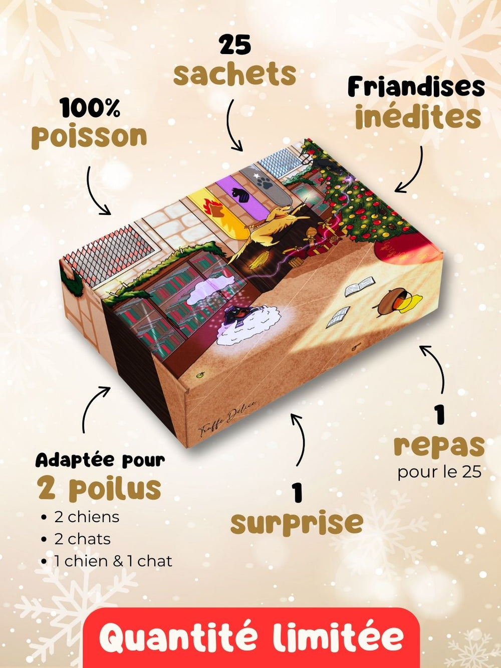Duo Magique 🪄 - friandise_naturelle_pour_chien - TRUFFE DÉLICE
