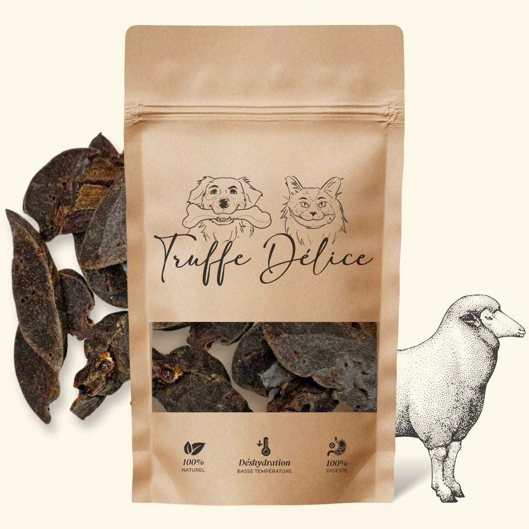 Foie d'agneau - friandise_naturelle_pour_chien - TRUFFE DÉLICE