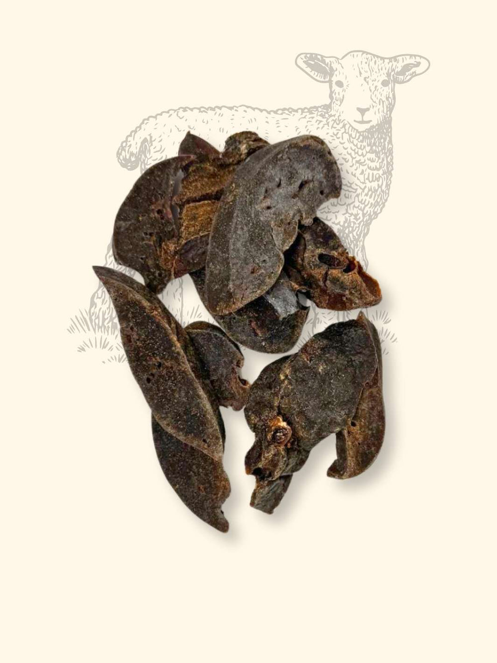Foie d'agneau - friandise_naturelle_pour_chien - TRUFFE DÉLICE