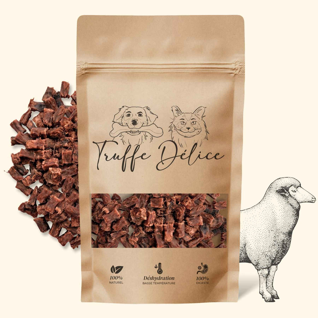 Friandises agneau - friandise_naturelle_pour_chien - TRUFFE DÉLICE