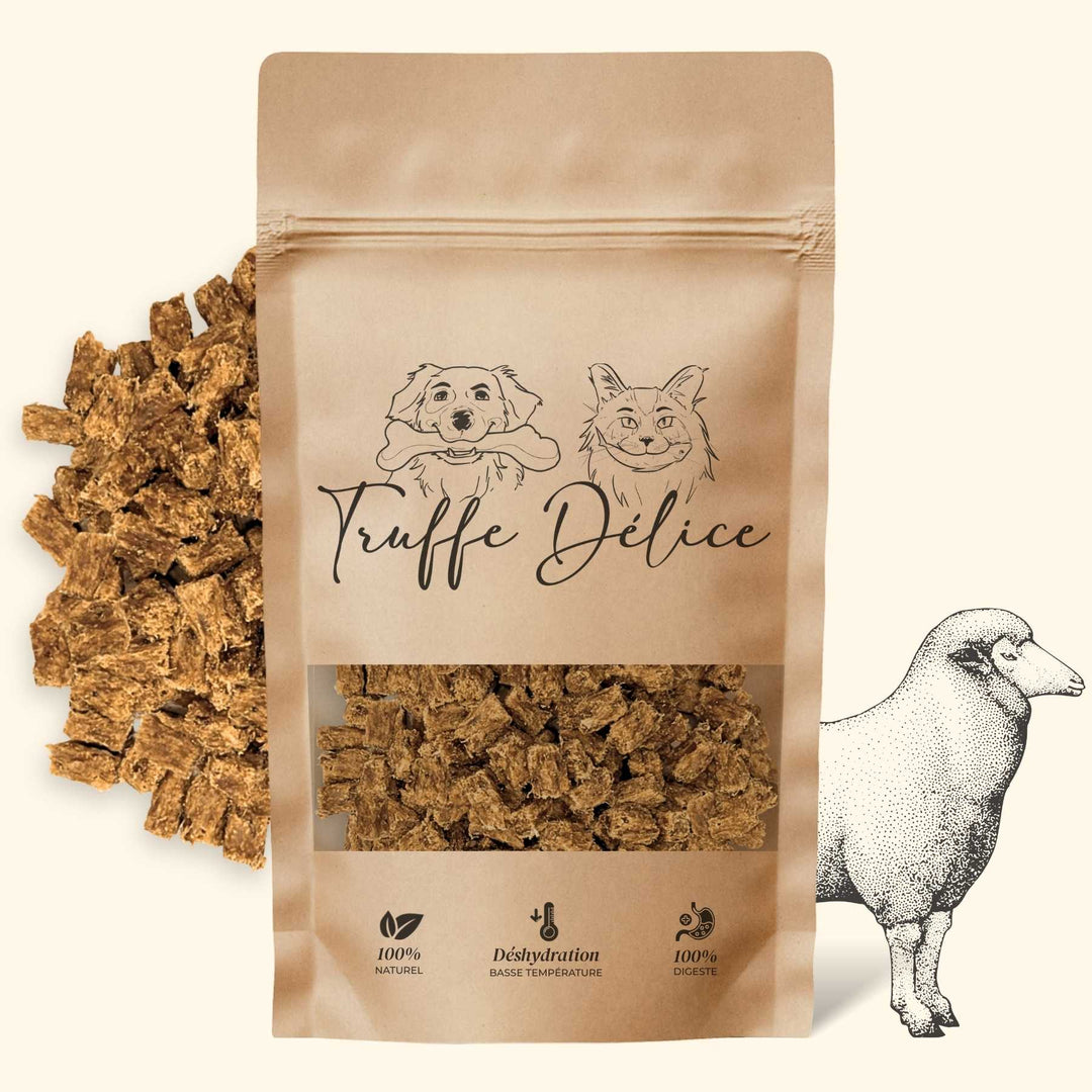 Friandises agneau - friandise_naturelle_pour_chien - TRUFFE DÉLICE