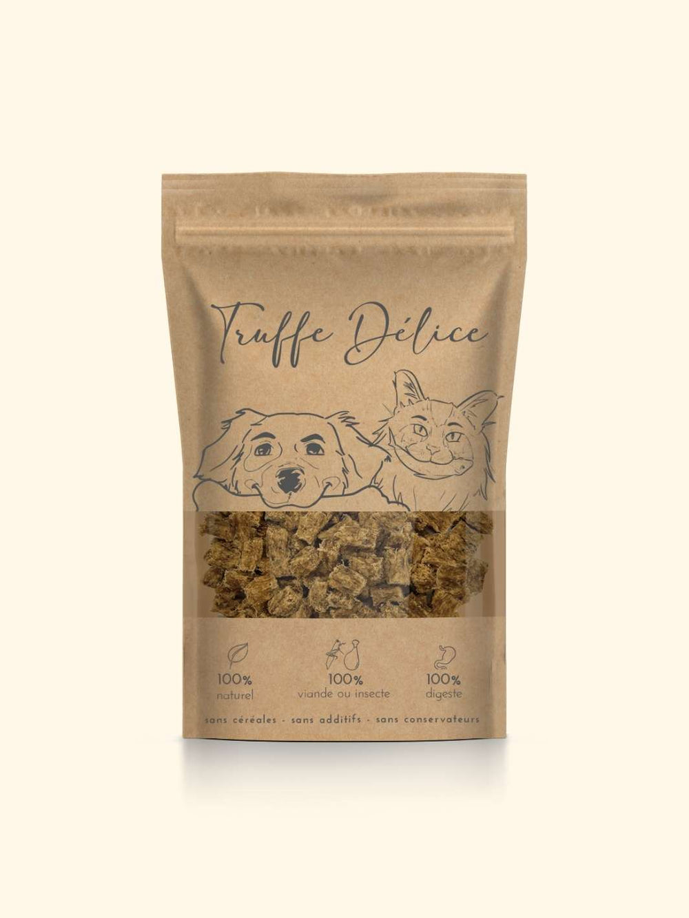 Friandises agneau - friandise_naturelle_pour_chien - TRUFFE DÉLICE