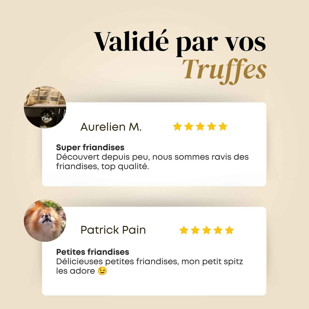 Friandises canard - friandise_naturelle_pour_chien - TRUFFE DÉLICE