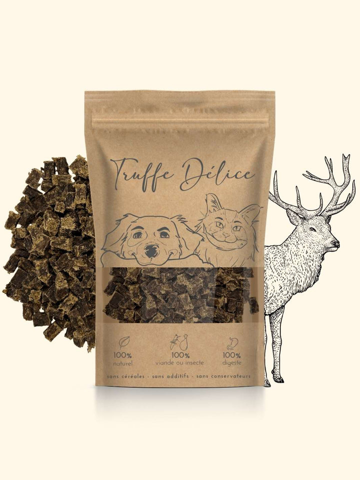 Friandises cerf - friandise_naturelle_pour_chien - TRUFFE DÉLICE