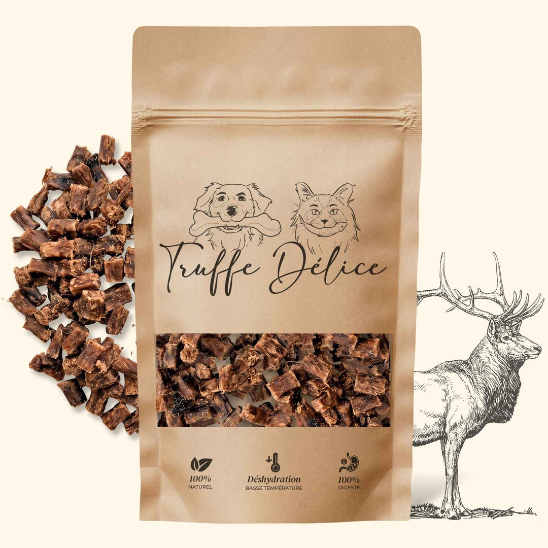 Friandises cerf - friandise_naturelle_pour_chien - TRUFFE DÉLICE
