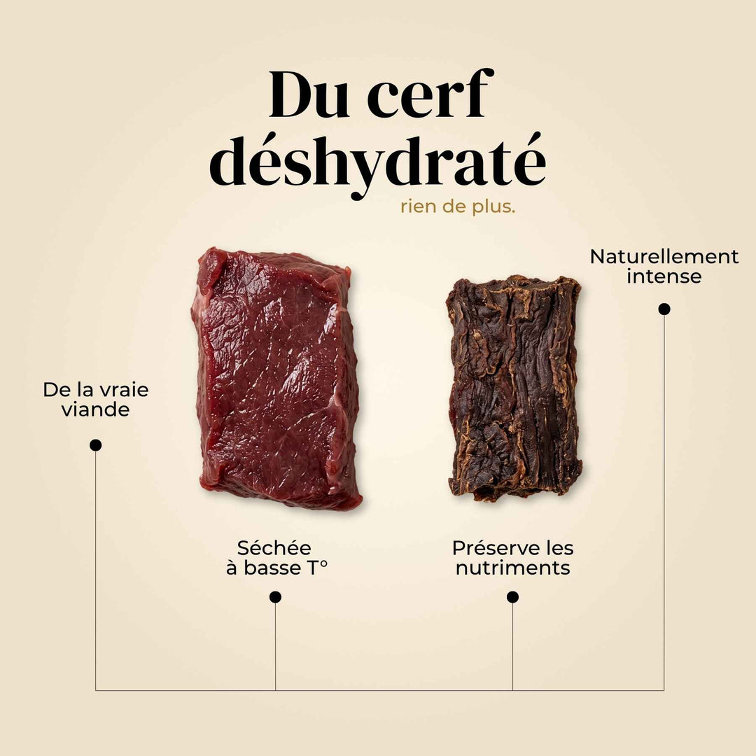Friandises cerf - friandise_naturelle_pour_chien - TRUFFE DÉLICE
