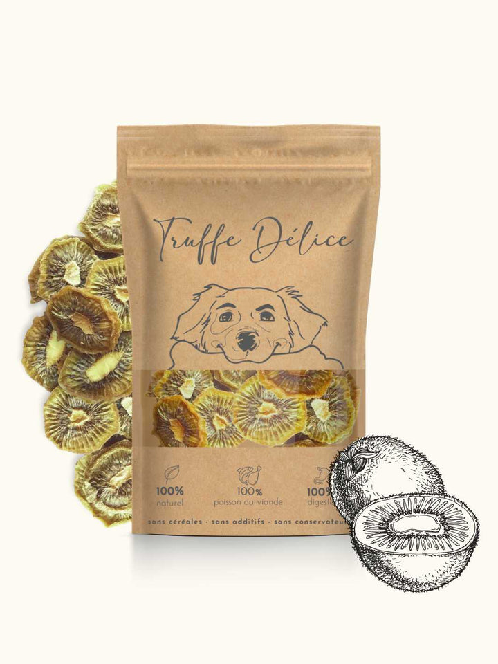 Friandises de kiwi - #friandise_naturelle_pour_chien# - Truffe delice